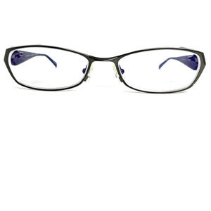 KIO YAMATO TITANIUM KT 307 53/17/133 BURGUNDY BLACK GRAY EYEGLASSES 20984